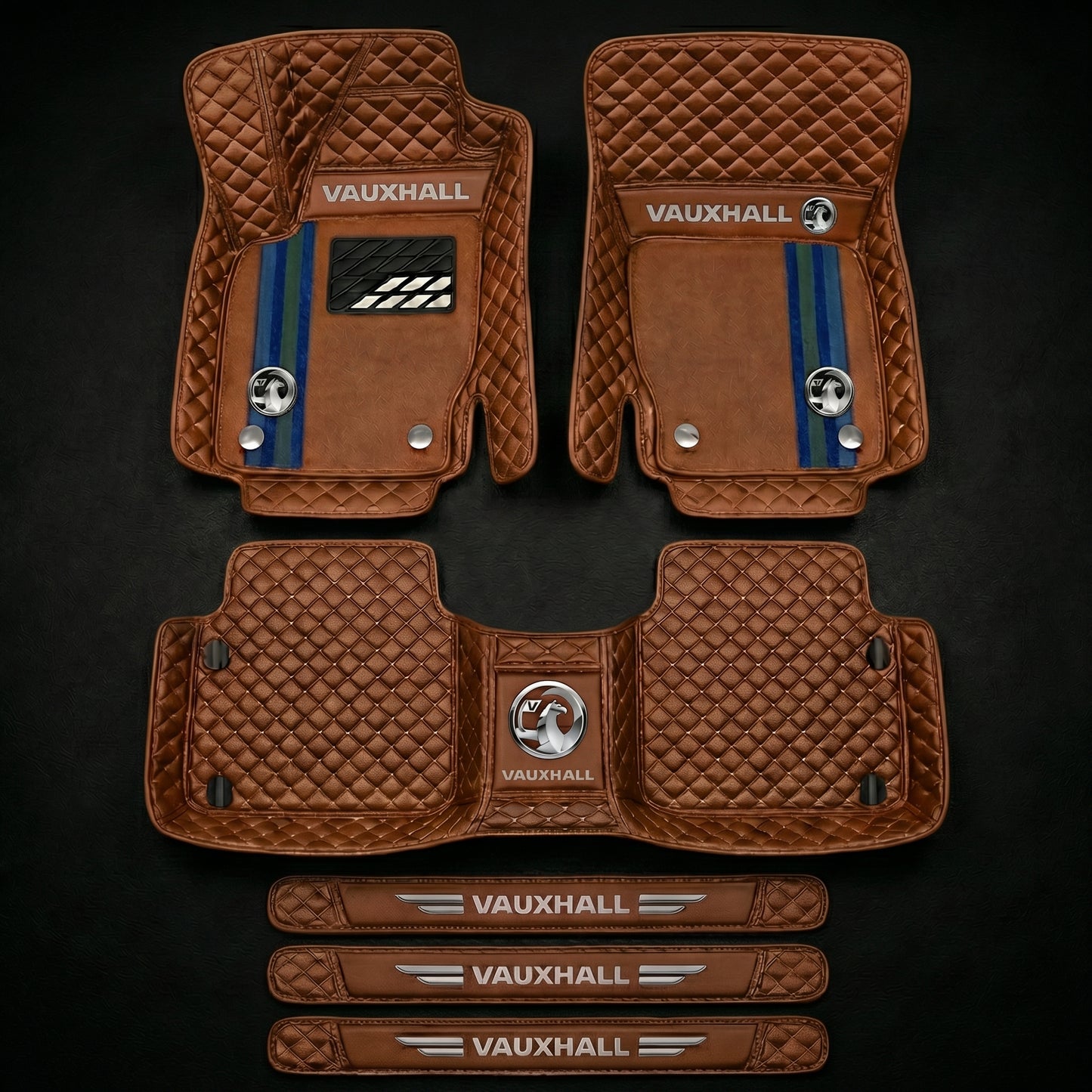 Set de covorașe auto premium, finisaj din piele – curățenie și eleganță în fiecare zi