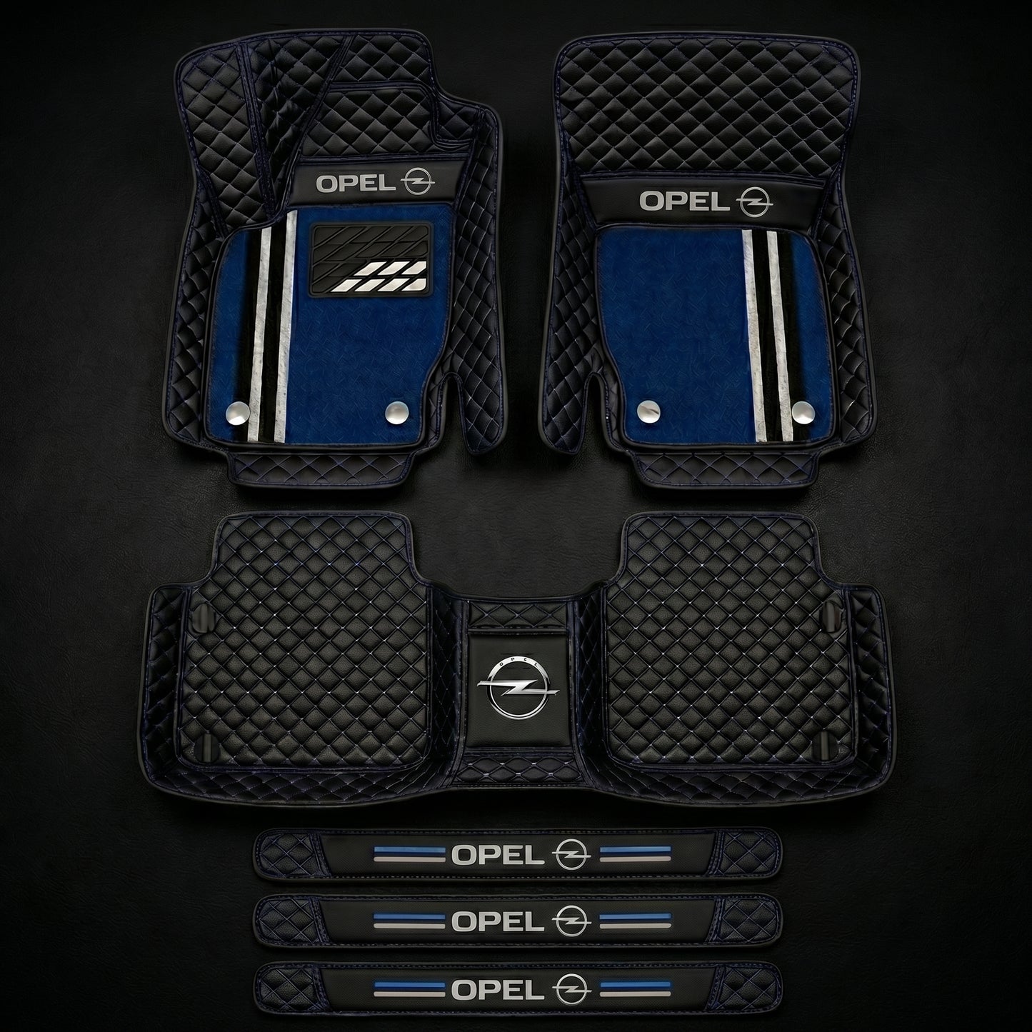 Set de covorașe auto premium, finisaj din piele – curățenie și eleganță în fiecare zi