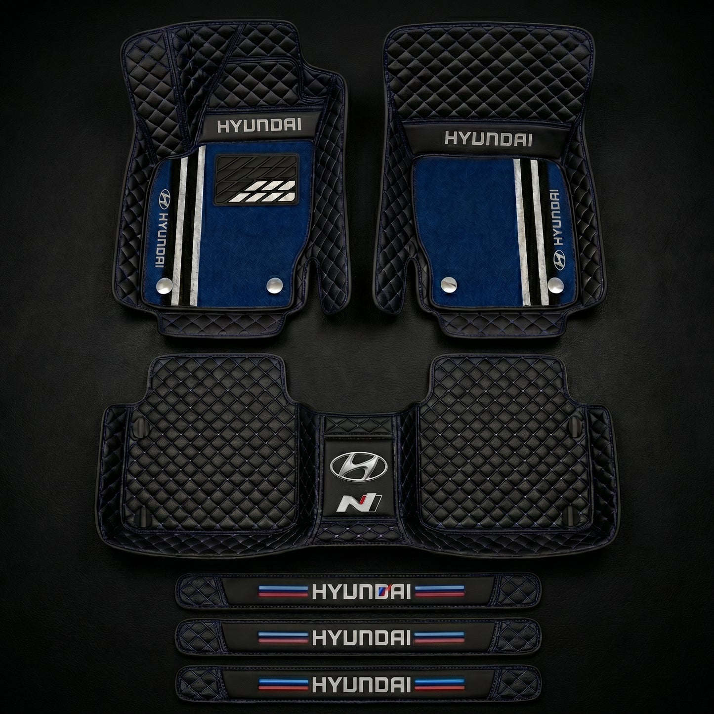 Set de covorașe auto premium, finisaj din piele – curățenie și eleganță în fiecare zi