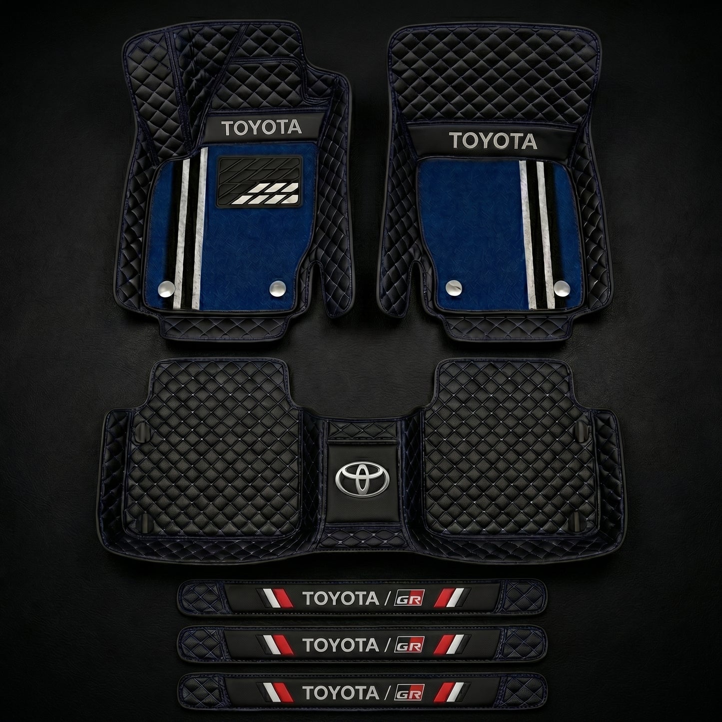 Set de covorașe auto premium, finisaj din piele – curățenie și eleganță în fiecare zi