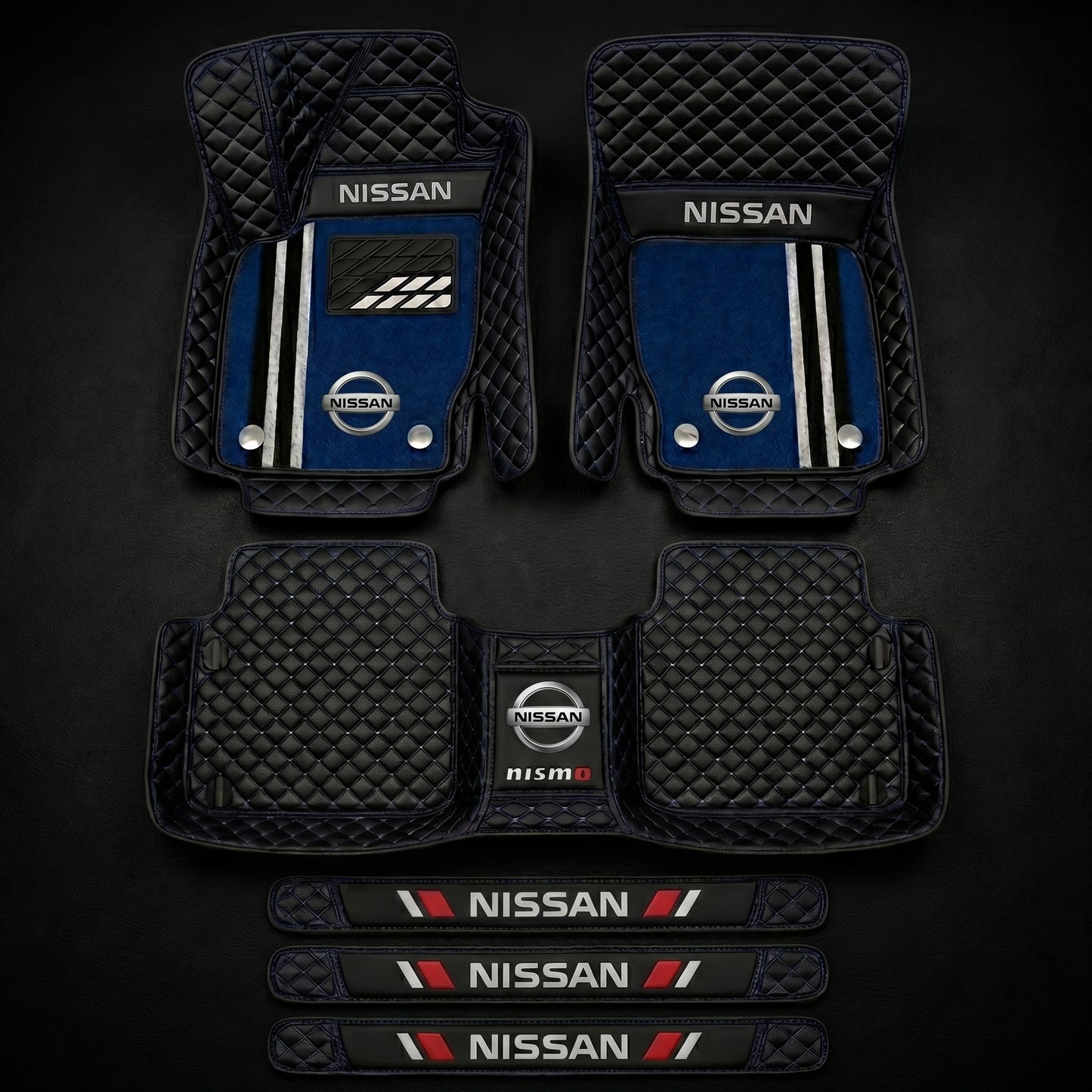 Set de covorașe auto premium, finisaj din piele – curățenie și eleganță în fiecare zi