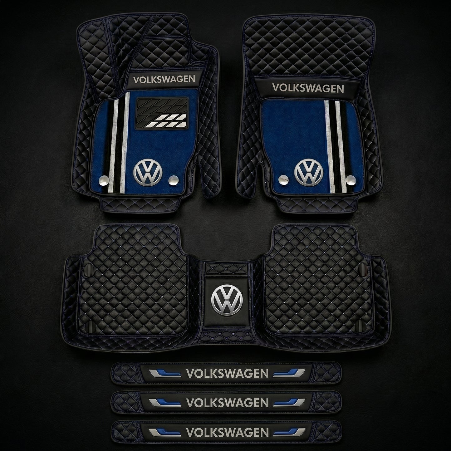 Set de covorașe auto premium, finisaj din piele – curățenie și eleganță în fiecare zi