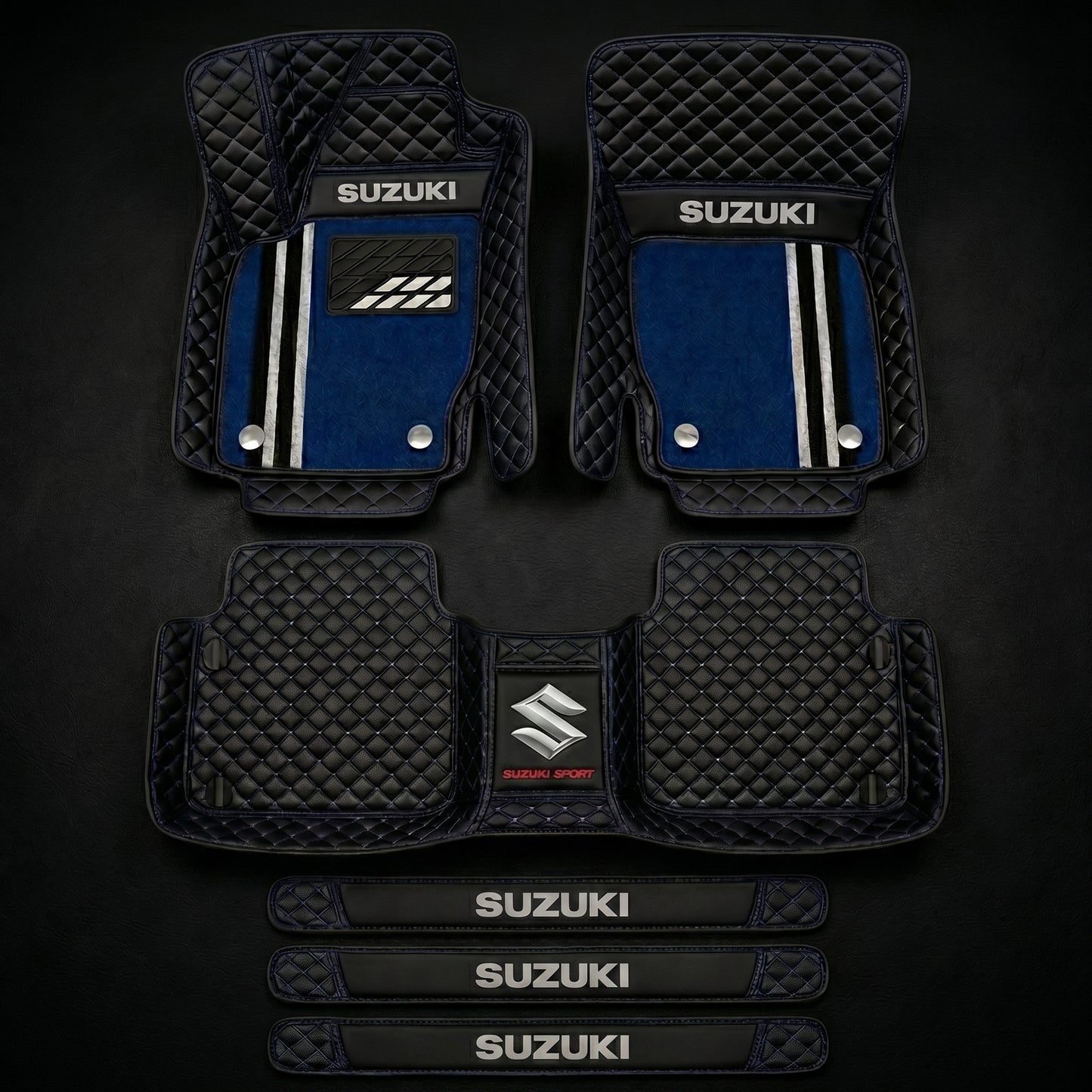 Set de covorașe auto premium, finisaj din piele – curățenie și eleganță în fiecare zi