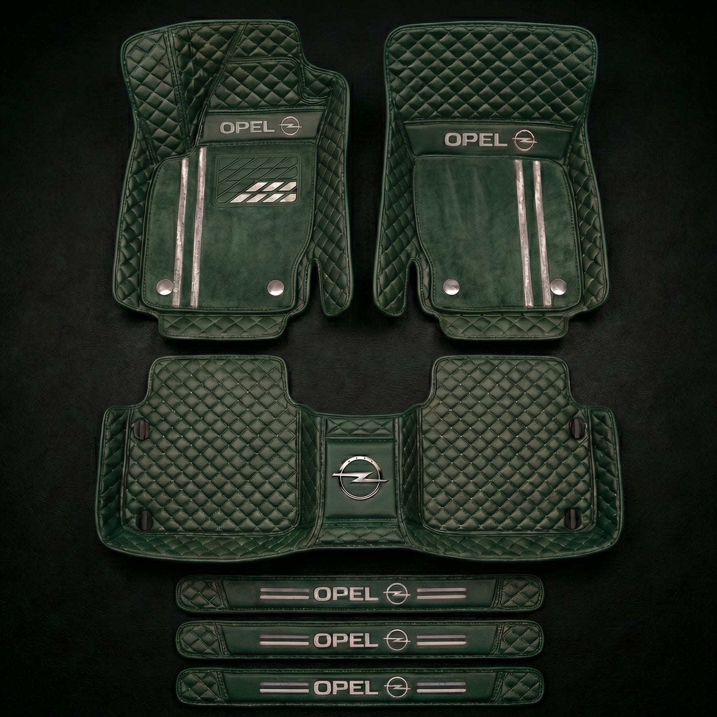 Set de covorașe auto premium, finisaj din piele – curățenie și eleganță în fiecare zi