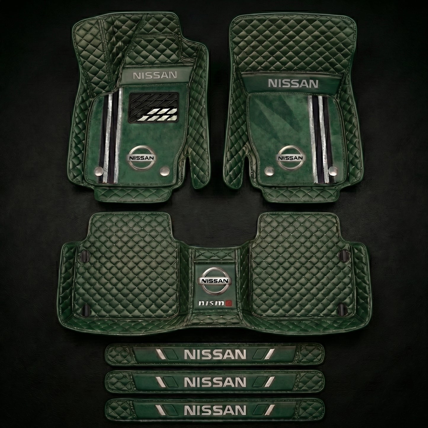 Set de covorașe auto premium, finisaj din piele – curățenie și eleganță în fiecare zi