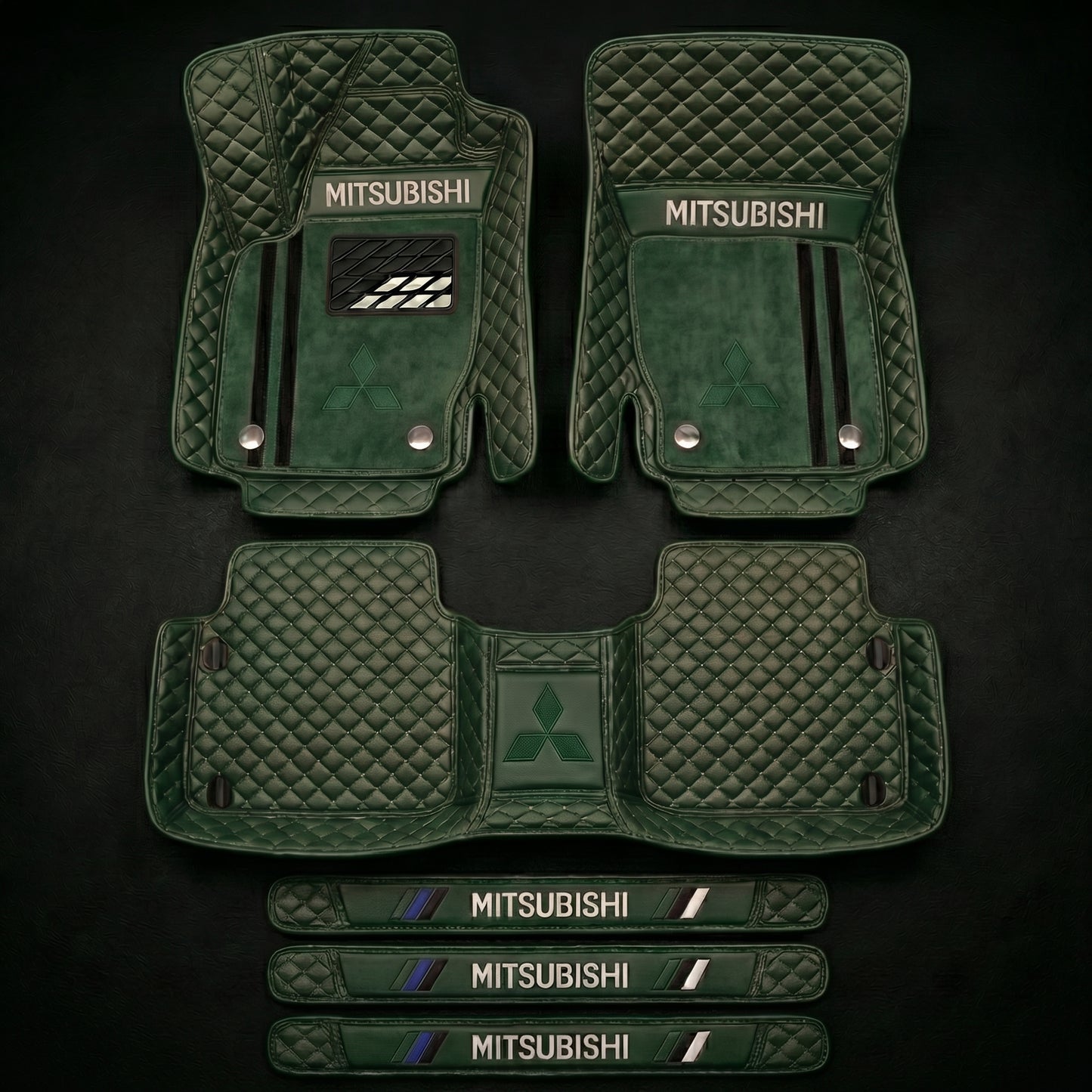 Set de covorașe auto premium, finisaj din piele – curățenie și eleganță în fiecare zi