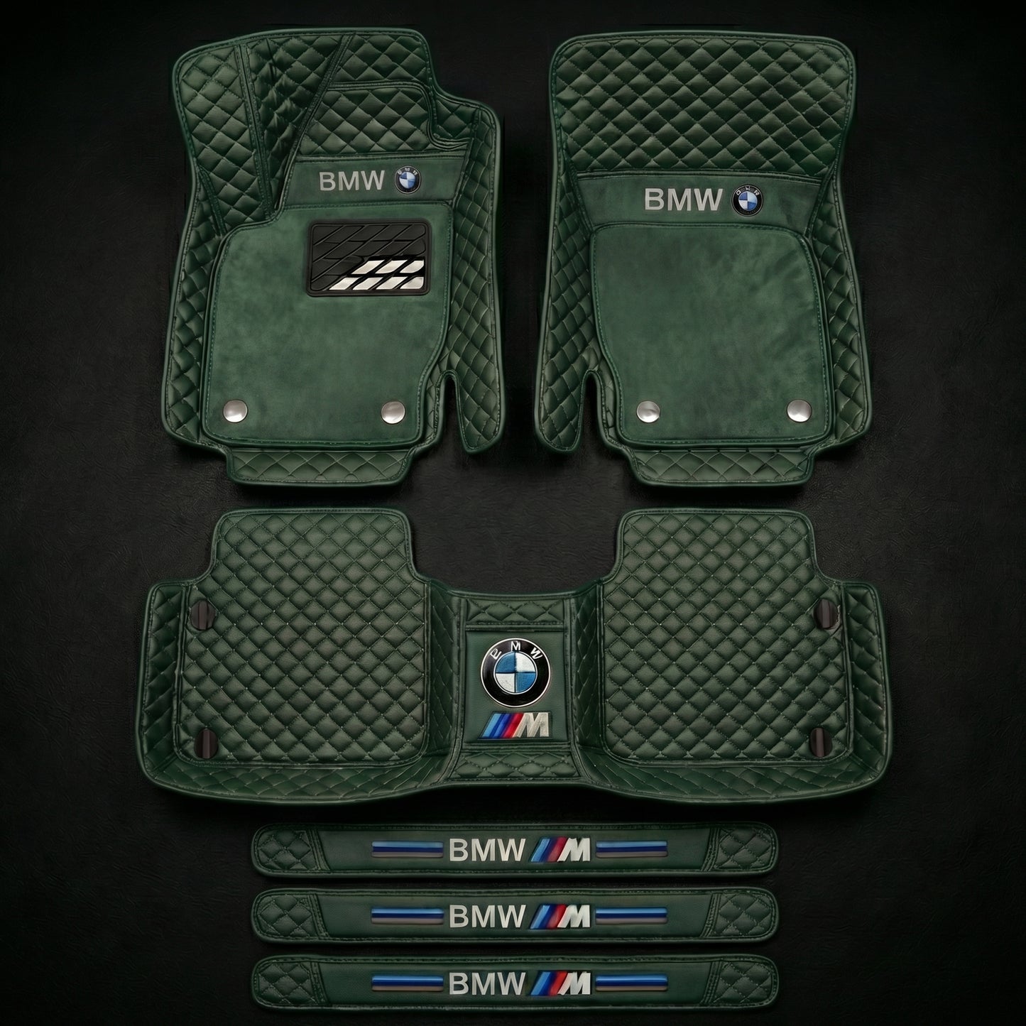 Set de covorașe auto premium, finisaj din piele – curățenie și eleganță în fiecare zi