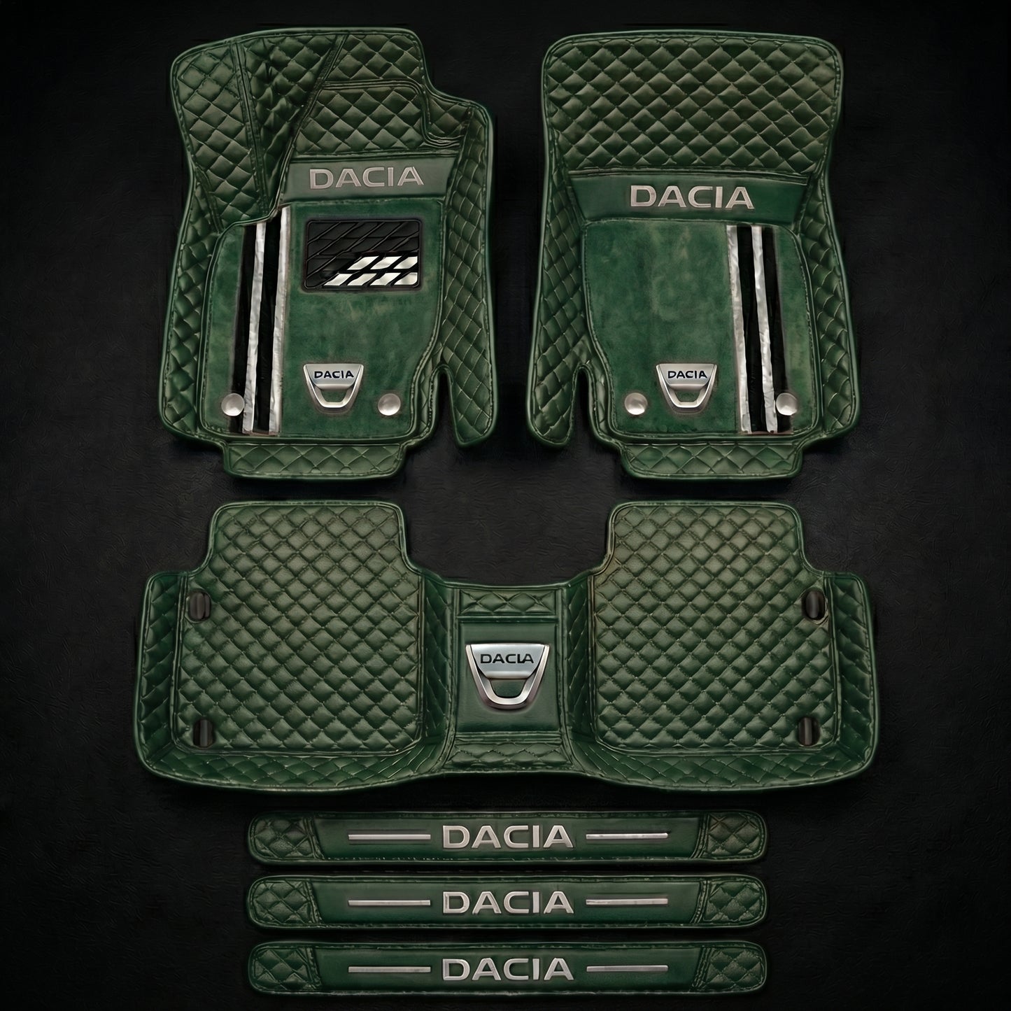 Set de covorașe auto premium, finisaj din piele – curățenie și eleganță în fiecare zi