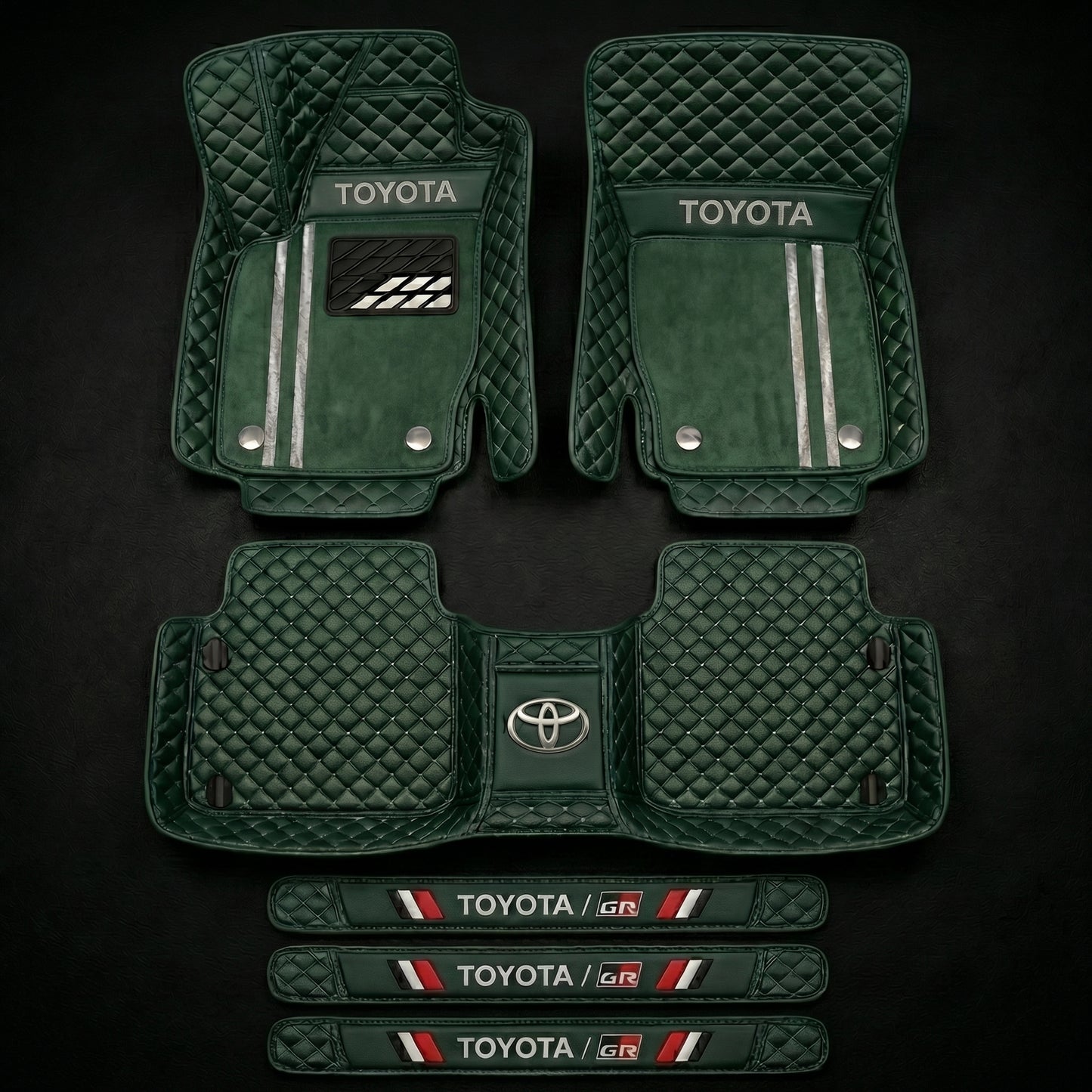 Set de covorașe auto premium, finisaj din piele – curățenie și eleganță în fiecare zi