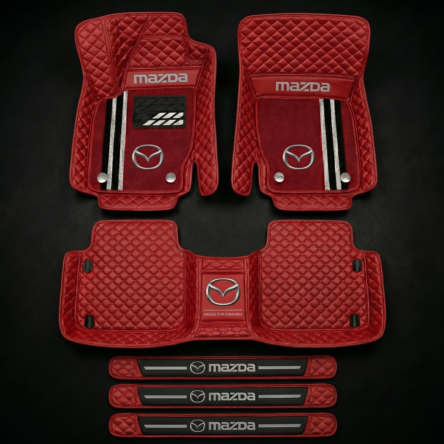 Set de covorașe auto premium, finisaj din piele – curățenie și eleganță în fiecare zi