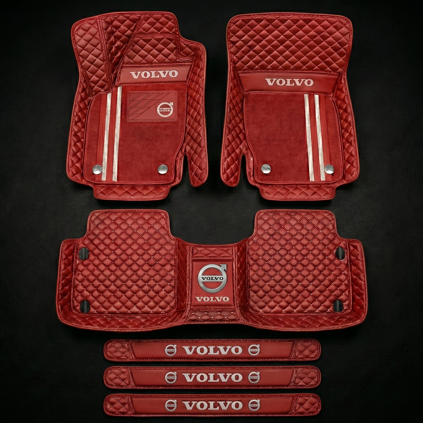 Set de covorașe auto premium, finisaj din piele – curățenie și eleganță în fiecare zi