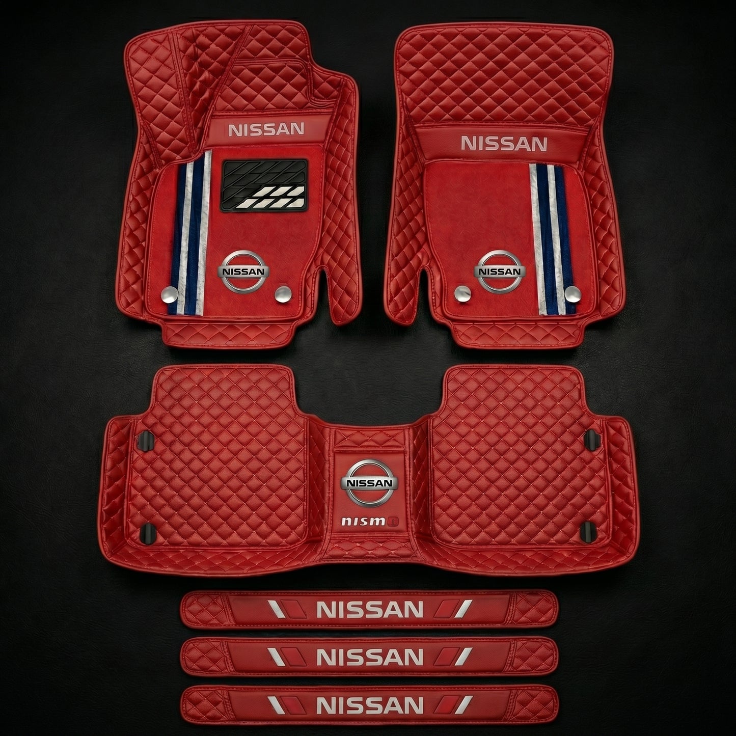 Set de covorașe auto premium, finisaj din piele – curățenie și eleganță în fiecare zi