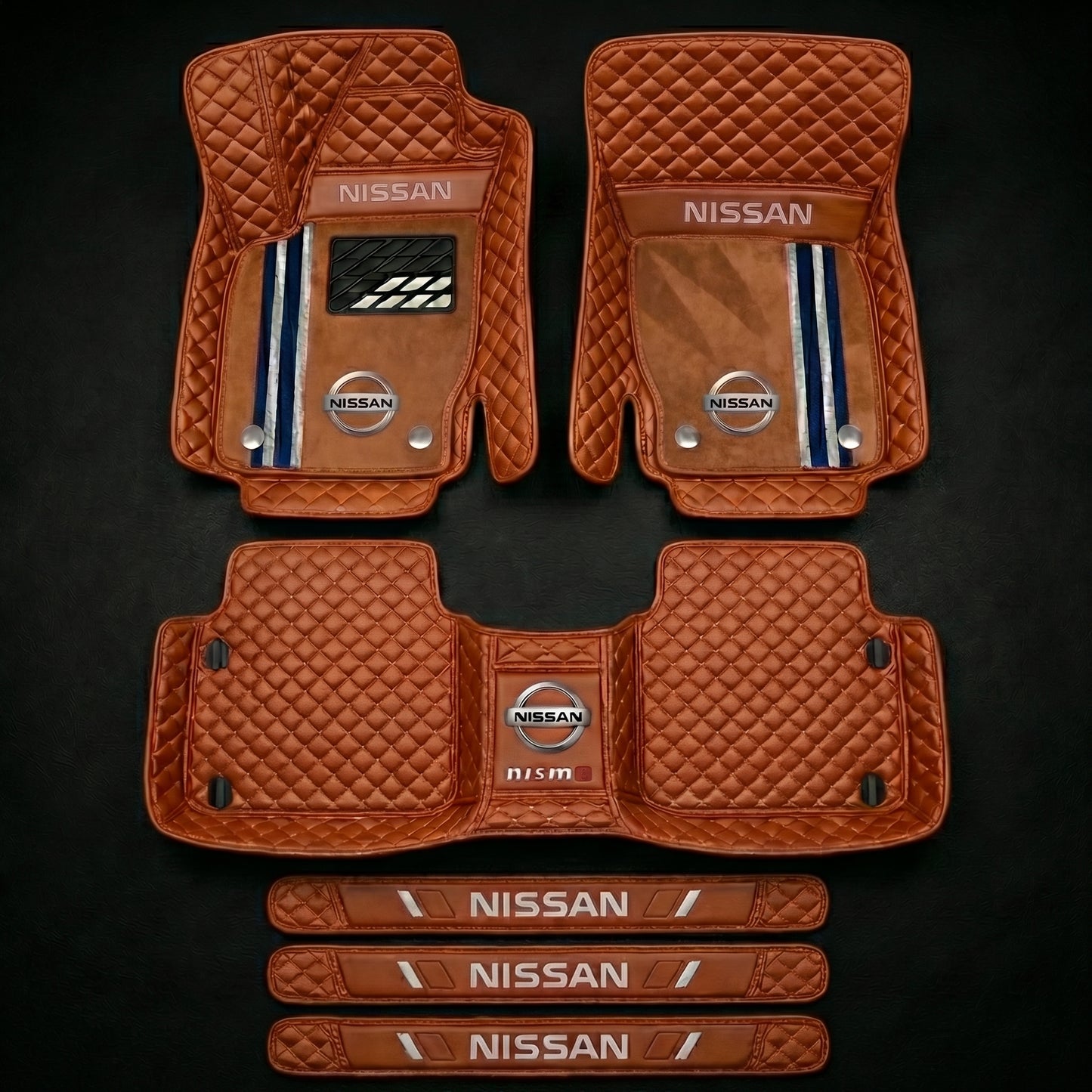 Set de covorașe auto premium, finisaj din piele – curățenie și eleganță în fiecare zi